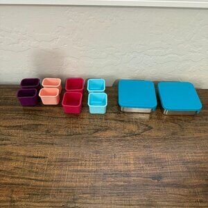 PlanetBox Sandwich (2) & Snack Containers